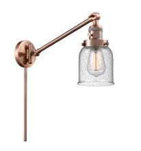 Innovations Lighting 237-AC-G54 - Bell - 1 Light - 8 inch - Antique Copper -Adjustable Swing Arm