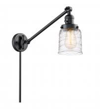 Innovations Lighting 237-BK-G513 - Bell - 1 Light - 8 inch - Matte Black -Adjustable Swing Arm