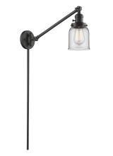 Innovations Lighting 237-OB-G52 - Bell - 1 Light - 8 inch - Oil Rubbed Bronze -Adjustable Swing Arm