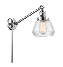Innovations Lighting 237-PC-G172 - Fulton - 1 Light - 8 inch - Polished Chrome -Adjustable Swing Arm
