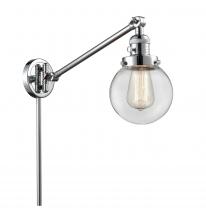 Innovations Lighting 237-PC-G202-6 - Beacon - 1 Light - 6 inch - Polished Chrome -Adjustable Swing Arm