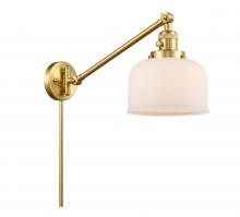 Innovations Lighting 237-SG-G71 - Bell - 1 Light - 8 inch - Satin Gold -Adjustable Swing Arm