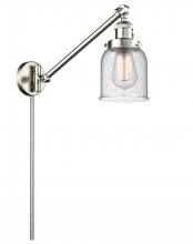 Innovations Lighting 237-SN-G54 - Bell - 1 Light - 8 inch - Brushed Satin Nickel -Adjustable Swing Arm