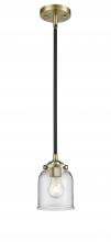 Innovations Lighting 284-1S-BAB-G52 - Bell - 1 Light - 5 inch - Black Antique Brass - Cord hung - Mini Pendant