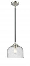 Innovations Lighting 284-1S-BPN-G74 - Bell - 1 Light - 8 inch - Black Polished Nickel - Cord hung - Mini Pendant