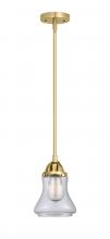 Innovations Lighting 288-1S-SG-G192 - Bellmont - 1 Light - 6 inch - Satin Gold - Cord hung - Mini Pendant