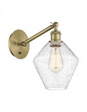 Innovations Lighting 317-1W-AB-G654-8 - Cindyrella - 1 Light - 8 inch - Antique Brass - Adjustable Sconce
