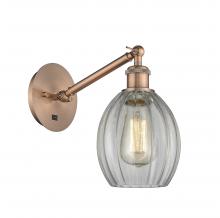 Innovations Lighting 317-1W-AC-G82 - Eaton - 1 Light - 6 inch - Antique Copper - Sconce