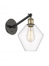 Innovations Lighting 317-1W-BAB-G652-8 - Cindyrella - 1 Light - 8 inch - Black Antique Brass - Sconce
