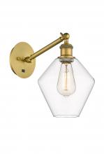 Innovations Lighting 317-1W-BB-G652-8 - Cindyrella - 1 Light - 8 inch - Brushed Brass - Sconce