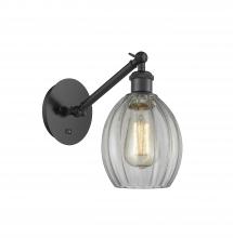 Innovations Lighting 317-1W-BK-G82 - Eaton - 1 Light - 6 inch - Matte Black - Adjustable Sconce