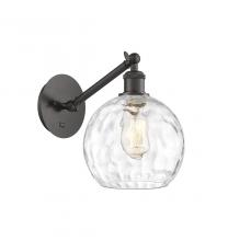 Innovations Lighting 317-1W-OB-G1215-8 - Athens Water Glass - 1 Light - 8 inch - Oil Rubbed Bronze - Adjustable Sconce