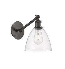 Innovations Lighting 317-1W-OB-GBD-752 - Bristol - 1 Light - 8 inch - Oil Rubbed Bronze - Adjustable Sconce