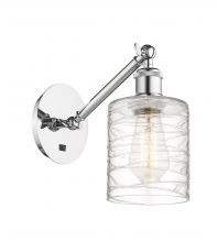 Innovations Lighting 317-1W-PC-G1113 - Cobbleskill - 1 Light - 5 inch - Polished Chrome - Adjustable Sconce