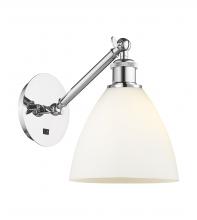 Innovations Lighting 317-1W-PC-GBD-751 - Bristol - 1 Light - 8 inch - Polished Chrome - Adjustable Sconce
