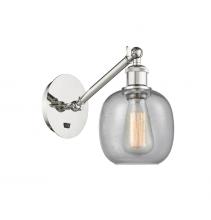 Innovations Lighting 317-1W-PN-G104 - Belfast - 1 Light - 6 inch - Polished Nickel - Adjustable Sconce