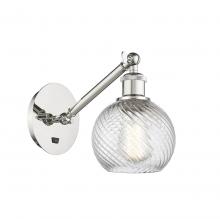 Innovations Lighting 317-1W-PN-G121-6 - Athens - 1 Light - 6 inch - Polished Nickel - Adjustable Sconce