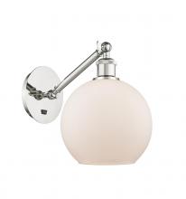 Innovations Lighting 317-1W-PN-G121-8 - Athens - 1 Light - 8 inch - Polished Nickel - Adjustable Sconce