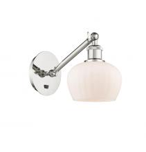 Innovations Lighting 317-1W-PN-G91 - Fenton - 1 Light - 7 inch - Polished Nickel - Adjustable Sconce