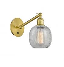 Innovations Lighting 317-1W-SG-G105 - Belfast - 1 Light - 6 inch - Satin Gold - Adjustable Sconce
