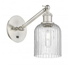Innovations Lighting 317-1W-SN-G559-5SDY - Bridal Veil - 1 Light - 5 inch - Brushed Satin Nickel - Adjustable Sconce