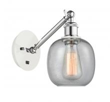 Innovations Lighting 317-1W-WPC-G104 - Belfast - 1 Light - 6 inch - White Polished Chrome - Adjustable Sconce