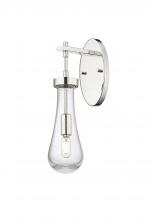 Innovations Lighting 451-1W-PN-G451-4SDY - Owego - 1 Light - 5 inch - Polished Nickel - Sconce
