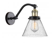 Innovations Lighting 515-1W-BAB-G44 - Cone - 1 Light - 8 inch - Black Antique Brass - Adjustable Sconce