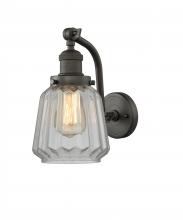 Innovations Lighting 515-1W-OB-G142-LED - Chatham - 1 Light - 7 inch - Oil Rubbed Bronze - Adjustable Sconce