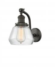 Innovations Lighting 515-1W-OB-G172-LED - Fulton - 1 Light - 7 inch - Oil Rubbed Bronze - Adjustable Sconce