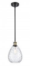Innovations Lighting 516-1S-BAB-G372 - Waverly - 1 Light - 8 inch - Black Antique Brass - Mini Pendant