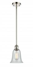 Innovations Lighting 516-1S-PN-G2812 - Hanover - 1 Light - 6 inch - Polished Nickel - Mini Pendant