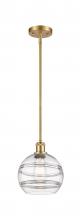Innovations Lighting 516-1S-SG-G556-8CL - Rochester - 1 Light - 8 inch - Satin Gold - Mini Pendant