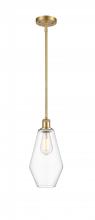Innovations Lighting 516-1S-SG-G652-7 - Cindyrella - 1 Light - 7 inch - Satin Gold - Mini Pendant