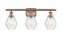 Innovations Lighting 516-3W-AC-G654-6 - Cindyrella - 3 Light - 26 inch - Antique Copper - Bath Vanity Light