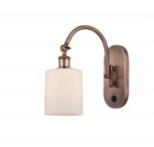 Innovations Lighting 518-1W-AC-G111 - Cobbleskill - 1 Light - 5 inch - Antique Copper - Adjustable Swing Arm