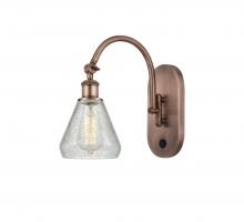 Innovations Lighting 518-1W-AC-G275 - Conesus - 1 Light - 6 inch - Antique Copper - Sconce
