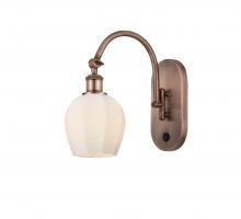 Innovations Lighting 518-1W-AC-G461-6 - Norfolk - 1 Light - 6 inch - Antique Copper - Sconce