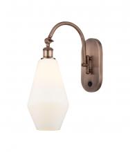Innovations Lighting 518-1W-AC-G651-7 - Cindyrella - 1 Light - 7 inch - Antique Copper - Adjustable Swing Arm