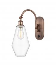 Innovations Lighting 518-1W-AC-G652-7 - Cindyrella - 1 Light - 7 inch - Antique Copper - Adjustable Swing Arm