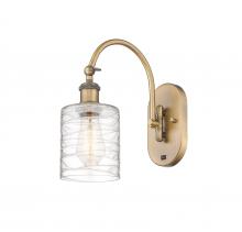 Innovations Lighting 518-1W-BB-G1113 - Cobbleskill - 1 Light - 5 inch - Brushed Brass - Adjustable Swing Arm
