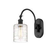 Innovations Lighting 518-1W-BK-G1113 - Cobbleskill - 1 Light - 5 inch - Matte Black - Adjustable Swing Arm
