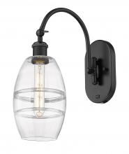 Innovations Lighting 518-1W-BK-G557-6CL - Vaz - 1 Light - 6 inch - Matte Black - Adjustable Swing Arm