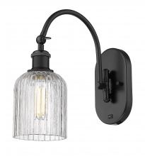 Innovations Lighting 518-1W-BK-G559-5CL - Bridal Veil - 1 Light - 5 inch - Matte Black - Adjustable Swing Arm