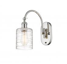 Innovations Lighting 518-1W-PN-G1113 - Cobbleskill - 1 Light - 5 inch - Polished Nickel - Adjustable Swing Arm