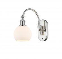 Innovations Lighting 518-1W-PN-G121-6 - Athens - 1 Light - 6 inch - Polished Nickel - Adjustable Swing Arm