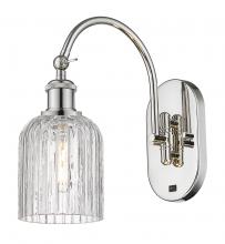 Innovations Lighting 518-1W-PN-G559-5CL - Bridal Veil - 1 Light - 5 inch - Polished Nickel - Adjustable Swing Arm