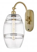 Innovations Lighting 518-1W-SG-G557-8CL - Vaz - 1 Light - 8 inch - Satin Gold - Adjustable Swing Arm