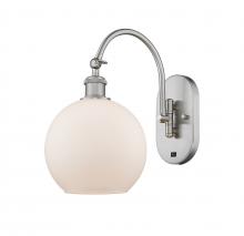 Innovations Lighting 518-1W-SN-G121-8 - Athens - 1 Light - 8 inch - Brushed Satin Nickel - Adjustable Swing Arm