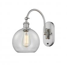 Innovations Lighting 518-1W-SN-G122-8 - Athens - 1 Light - 8 inch - Brushed Satin Nickel - Adjustable Swing Arm